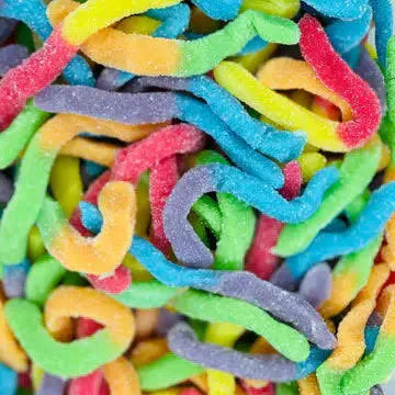 SOUR NEON WORMS