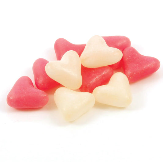 Pink & White Jelly Bean Hearts